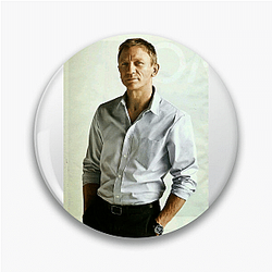Daniel Craig played Bond in five movies Daniel Craig Pins