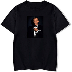 Daniel Craig is known for his rugged portrayal of Bond Daniel Craig T-Shirts