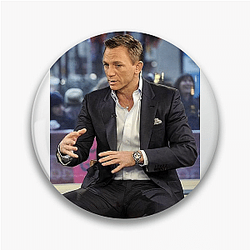 Daniel Craig also starred in the film Knives Out Daniel Craig Pins