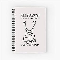 Daniel Johnston Spiral Notebook