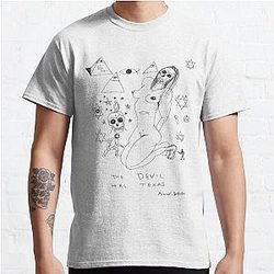 Daniel Johnston - The Devil Has Texas - BLACK PRINT Classic T-Shirt