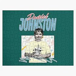 90s Style Aesthetic Daniel Johnston Tribute Design     Jigsaw Puzzle