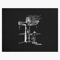 Daniel Johnston  WHITE PRINT Jigsaw Puzzle