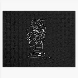 Daniel Johnston drawing 2  WHITE PRINT Jigsaw Puzzle
