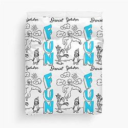 Daniel Johnston - FUN Duvet Cover