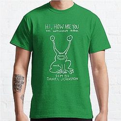 Daniel Johnston Kurt Cobain  Classic T-Shirt