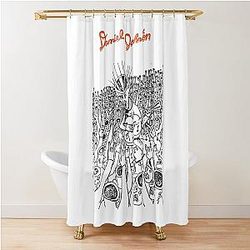 The Devil and Daniel Johnston Shower Curtain