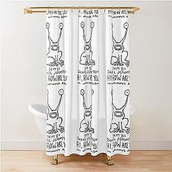 DANIEL JOHNSTON sept 83 Shower Curtain