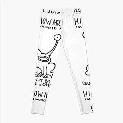Daniel Johnston Hi How are You Leggings