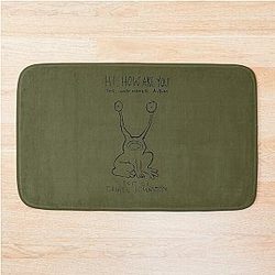 Hi How Are You Daniel Johnston Bath Mat
