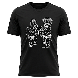Boxing Match Art LA 2804 Daniel Johnston T-Shirts