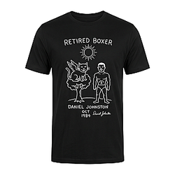 Retired Boxer Art Oct 1984 LA 2804 Daniel Johnston T-Shirts