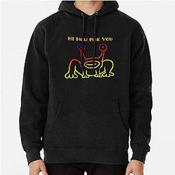 Hi How Are You Shirt Daniel Johnston Album Cover  Austin Texas Keep Austin Weird Frog Mu    Pullover Hoodie