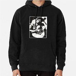 Daniel Johnston with guitar Pullover Hoodie