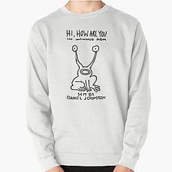 Best Selling - Hi How Are You by Daniel Johnston Merchandise      Pullover Sweatshirt