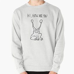 Hi How Are You- Daniel Johnston Pullover Sweatshirt