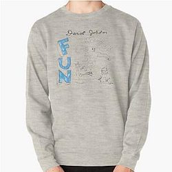 daniel johnston fun vinyl Pullover Sweatshirt