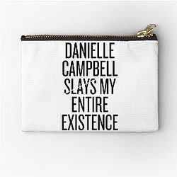 Danielle Campbell Slay My Existence Zipper Pouch