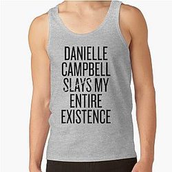 Danielle Campbell Slay Existence Tank Top