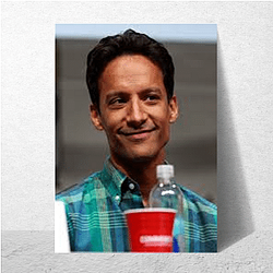 Quirky Genius Danny Pudi Posters