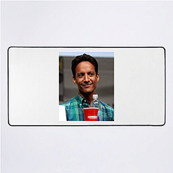 Quirky Genius Danny Pudi Mouse Pads