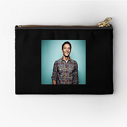 Deadpan Humor Danny Pudi Zipper Pouches