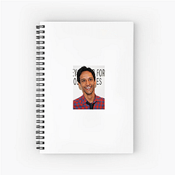 Cult Comedy Icon Danny Pudi Notebook