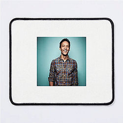 Deadpan Humor Danny Pudi Mouse Pads