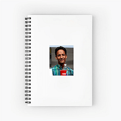 Quirky Genius Danny Pudi Notebook