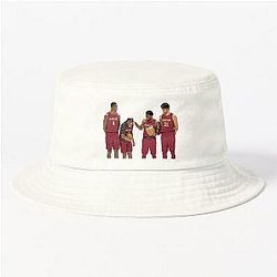 Evan Mobley and Donovan Mitchell and Darius Garland and Jarrett Allen Bucket Hat