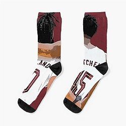 Donovan Mitchell and Darius Garland Socks