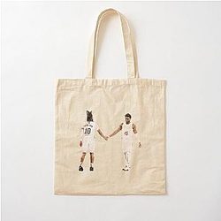 Donovan Mitchell & Darius Garland Cotton Tote Bag