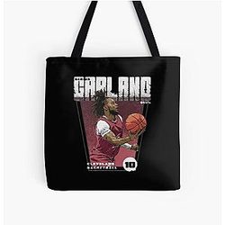 Darius Garland Cleveland All Over Print Tote Bag