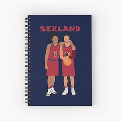 Collin Sexton and Darius Garland Spiral Notebook