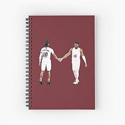 Donovan Mitchell and Darius Garland Notebook