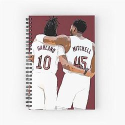 Donovan Mitchell & Darius Garland Notebook