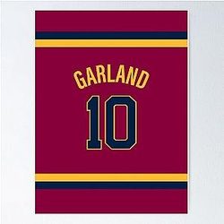 Darius Garland Jersey Poster