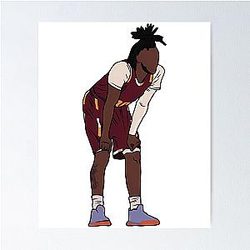 Darius Garland Cleveland Focus Poster