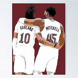 Donovan Mitchell Darius Garland Poster