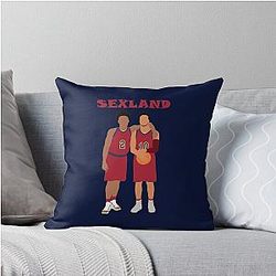 Collin Sexton and Darius Garland Sexland Throw Pillow