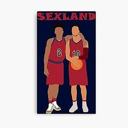 Collin Sexton and Darius Garland Canvas Print