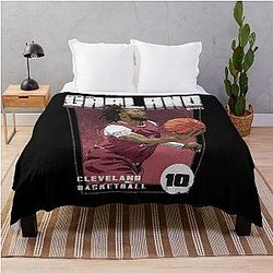 Darius Garland Cleveland Premiere Throw Blanket