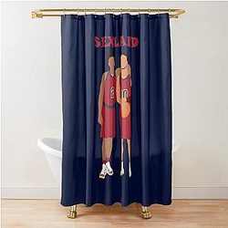 Collin Sexton and Darius Garland Sexland Shower Curtain