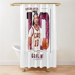 Darius Garland Basketball Shower Curtain