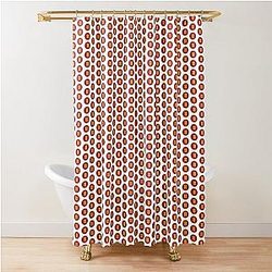 Darius Garland Number 10 Jersey Cleveland Cavaliers Shower Curtain