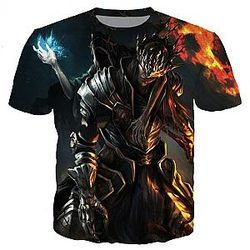 New Arrival Game Dark Souls 3D Printed Design T-Shirt