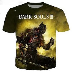 New Arrival Game Dark Souls 3D Printed Casual T-Shirt