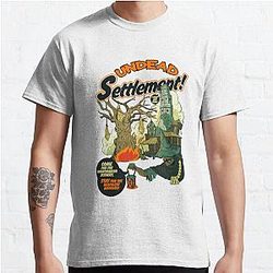 Dark Souls T-Shirts - Undead Settlement Classic T-Shirt RB0909