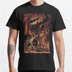 Dark Souls T-Shirts - Wyvern's Wrath Classic T-Shirt RB0909