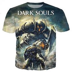 New Arrival Game Dark Souls 3D Printed Classic T-Shirt